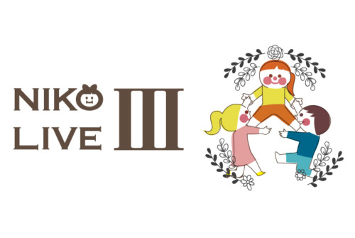 NIKO LIVE様のロゴデザイン制作をしました